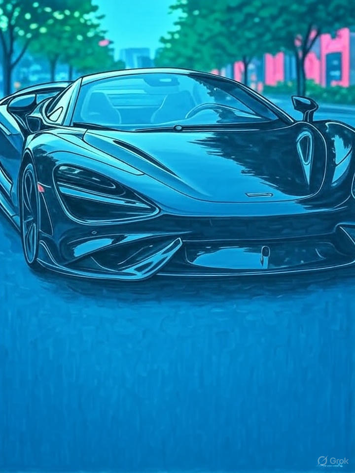 McLaren 765LT Spider Matte Black